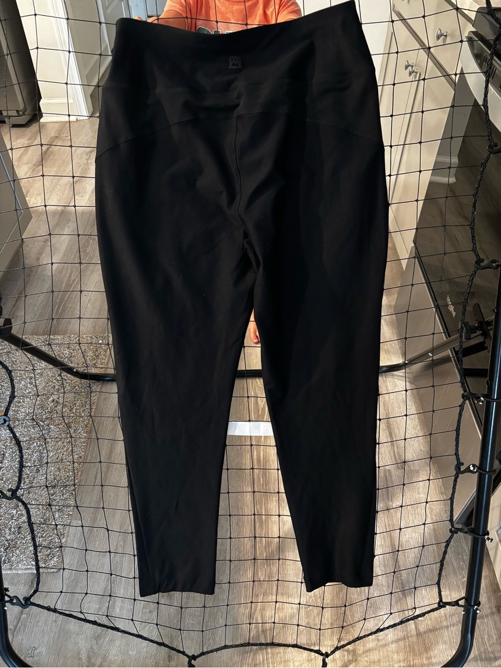 Black High-Waist Athletic Performance
